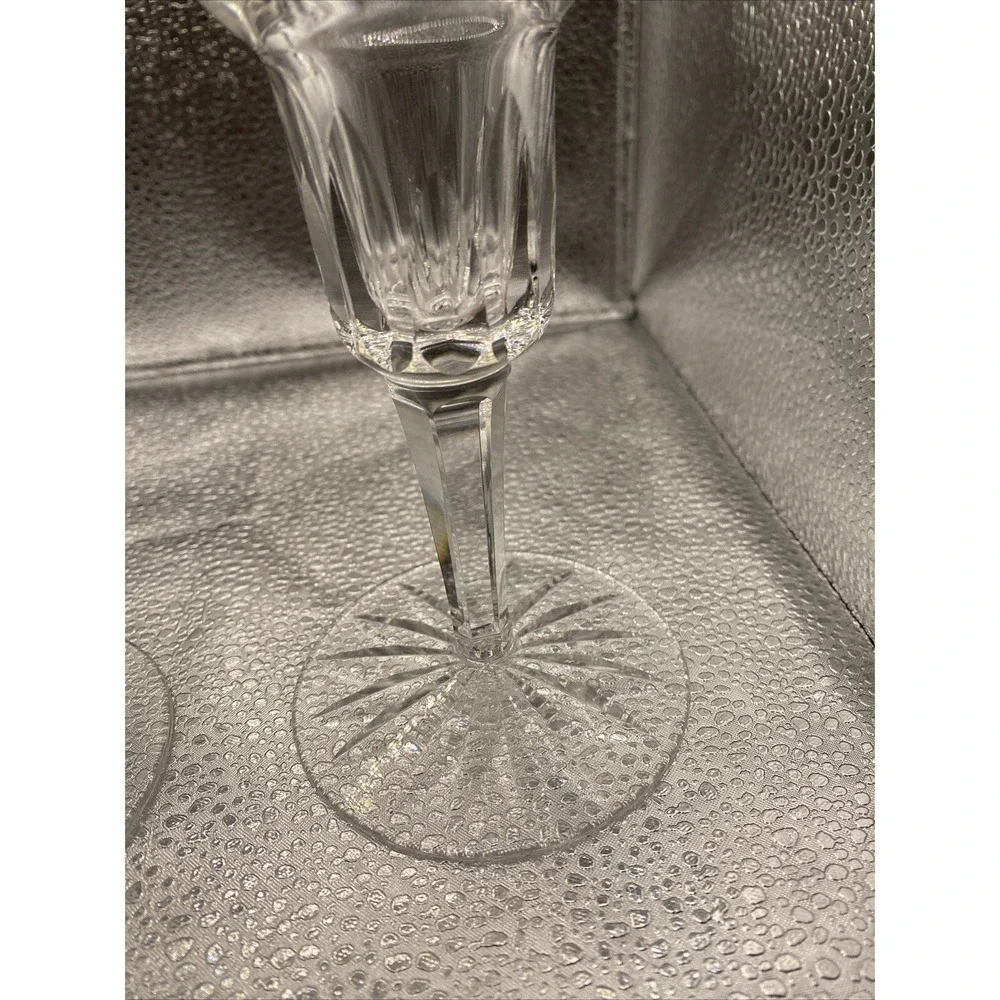 Vintage Waterford clear‎ crystal Candlesticks 5 5/8